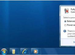 win7系统出现请考虑更换电池怎么解决