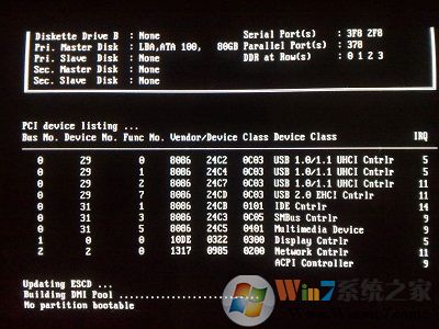 Win7开机“硬盘启动”10种错误提示及解决方案