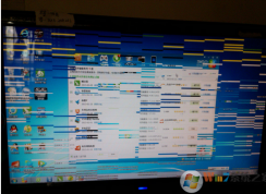 win7系统使用过程中显示器频繁出现花屏故障如何解决