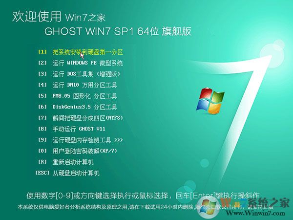 Window7旗舰版Ghost Window7系统 64位高速珍藏版V2021(支持300系列主板)