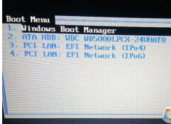 一开机就进入 booot menu 怎么办？