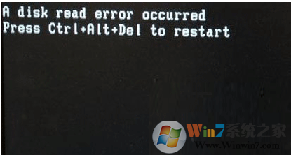 电脑开机出现屏幕出现a Disk Read Error Occurred怎么办 Win7系统之家