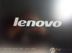 联想笔记本开机显示To interrupt normal post, press enter 怎么办？
