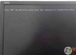 win10改win7系统开机出现error 1962的解决方法