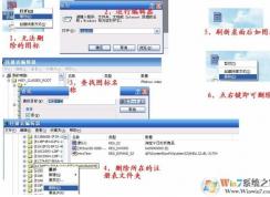 桌面图标不能删除怎么办？教你删除桌面顽固图标