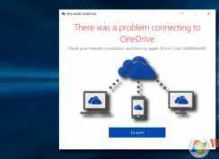 win10 OneDrive无法连接提示错误代码0x8004de40的解决方法