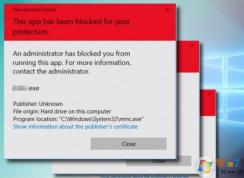 win10系统提示管理员阻止您运行此应用程序”错误的解决方法