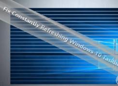 win10系统桌面和任务栏不断刷新的修复方法