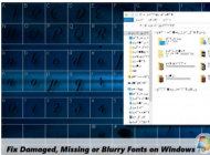 win10 字体模糊或者乱码的解决方法
