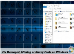 win10 字体模糊或者乱码的解决方法