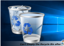 win10系统情况回收站提示回收站崩溃了怎么办？