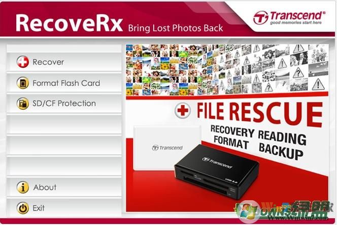 手机内存卡SD卡修复可恢复数据软件RecoveRx Tool v2.0 