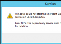win10系统提示”错误1075：依存服务不存在，或已被标记为删除“的解决方法