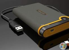 移动硬盘不显示盘符但右下角有显示USB图标解决方法