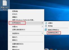 txt文件打不开怎么办？txt文件打不开的 win10解决方法