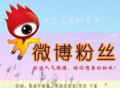 微博粉丝怎么刷?新浪微博怎么刷粉丝?