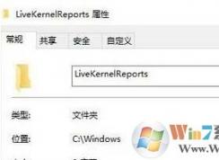 windows目录livekernelreports是什么?livekernelreports可以删除吗?