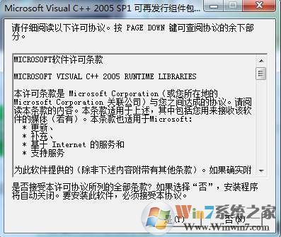 Vcredist_x86.exe|Visual C++ 2005官方版