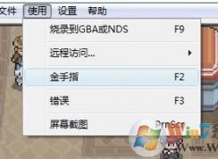 nds模拟器金手指怎么用？教你nds模拟器使用金手指的方法