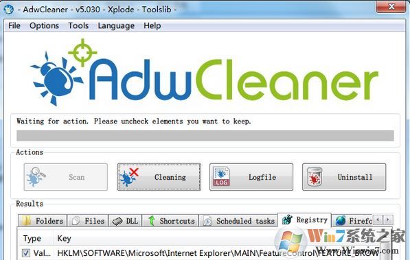 AdwCleaner怎么用？教你AdwCleaner清理浏览器恶意插件的方法