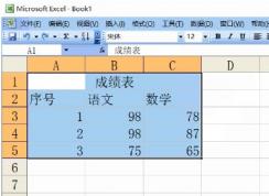 excel2003怎么把边框加粗？excel表格加粗边框修改颜色的方法