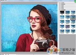 ps滤镜怎么用？Photoshop滤镜功能使用方法（漫画/磨皮）