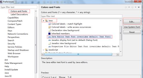 eclipse字体大小设置怎么弄？教你修改eclipse字体的方法