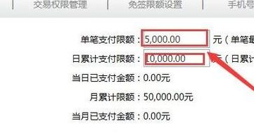 信息代号：98000259 工银e支付单笔限额超限的解决方法