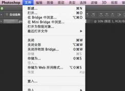 PS怎么把多张图片合并成PDF文件？