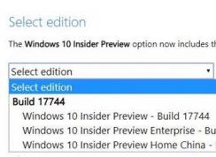 Windows10 RS5 17744 ISO镜像下载地址