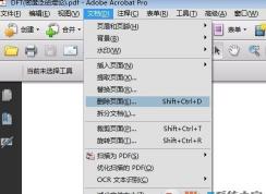 如何去掉pdf中的一页？winwin7教你pdf删除其中一页的方法
