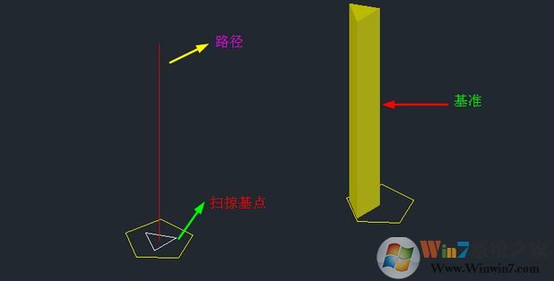 cad扫掠怎么用？cad扫掠功能使用教程