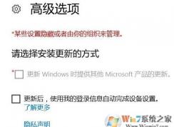 win10“请选择安装更新的方式”灰色无法选择的解决方法