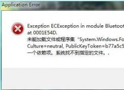 application error,应用程序错误:Application Error怎么解决