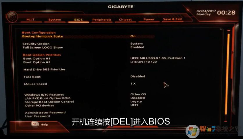 按DEL进入BIOS设置 按DEL进入BIOS设置