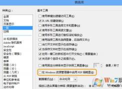 pdf文件预览缩略图怎么显示？让PDF文件显示缩略图的设置方法