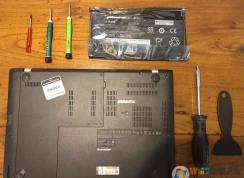 thinkpad e450c换电池怎么换？thinkpad e450 拆电池教程