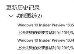win10 1809 升级19h1错误：0xc1900209/0xc1900106 解决方法