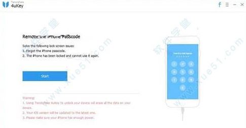 Tenorshare 4uKey破解版v2.0|iphone/ipad解锁工具