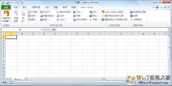 ASAP Utilities for Excel v7.6.1【Excel加载项】绿色版