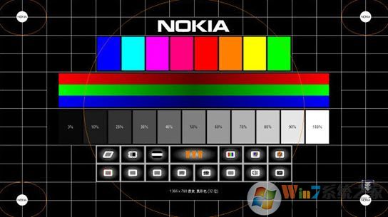 Nokia Monitor Test汉化版下载_Nokia Monitor Test v2.0【显示器测试软件】