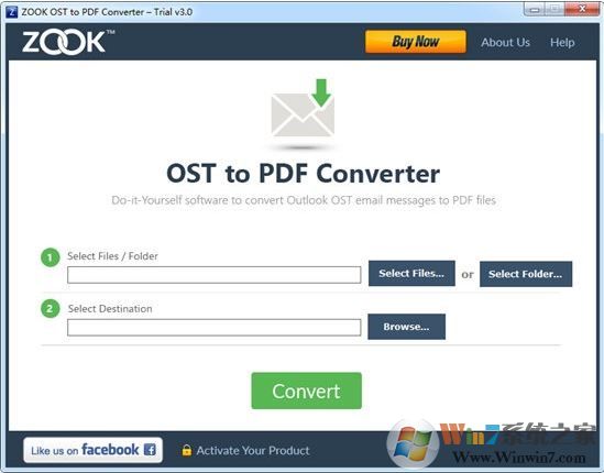 OST转PDF工具_ZOOK OST to PDF Converter v3.0破解版