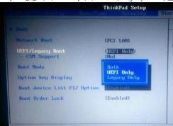Win10电脑BIOS中UEFI选项灰色无法更改怎么解决？
