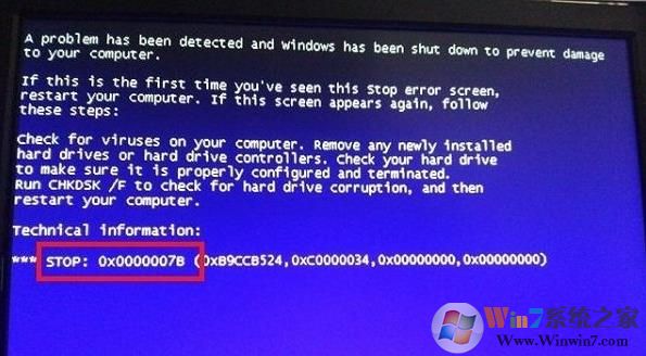 Win7系统装XP遇到0x0000007B蓝屏怎么办？
