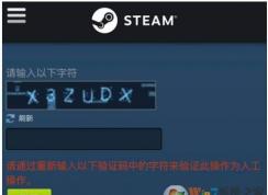 steam提示请通过重新输入以下字符来验证此操作为人工操作解决方法