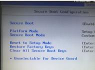 联想ThinkPad笔记本BIOS中secure boot(安全启动)关闭不了解决方法