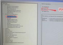 戴尔DELL电脑U盘启动到PE看不到硬盘BIOS设置解决方法
