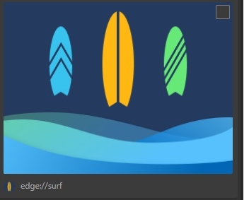 微软新Edge浏览器彩蛋SURF的游戏开启方法