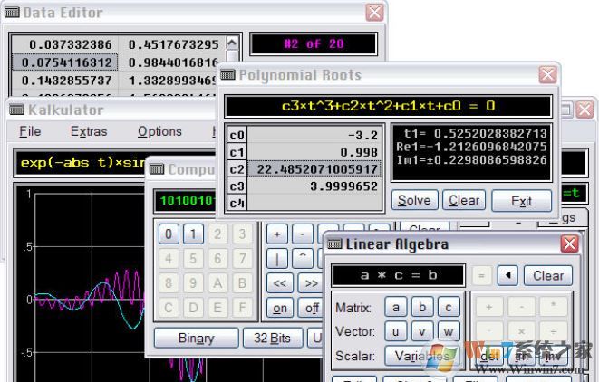 高级计算器下载_Kalkulator v2.5 科学计算器绿色版