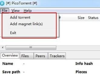 磁力转bt种子工具_PicoTorrent(磁力链转种子)v0.14.3绿色中文版